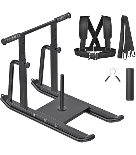 Amazon | Kipika ウェイトスレッドフィットネスそり 高さ調節